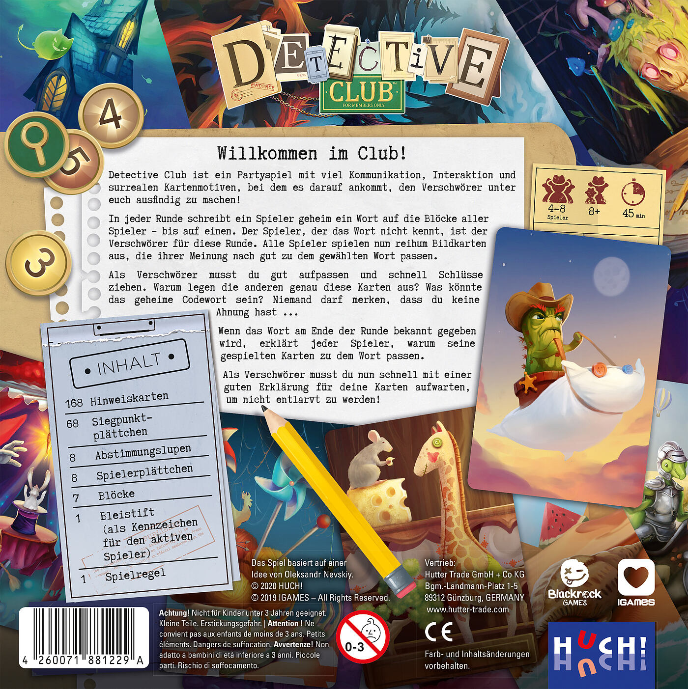 Weitere Produktbilder / AUSVERKAUFT / Detective Club